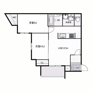 (仮称)明石市大観町PJⅠ【1階】の間取り