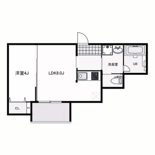 (仮称)明石市大観町PJⅠ【2階】の間取り