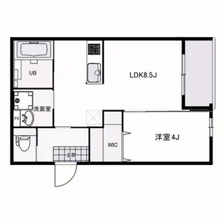 仮)明石市大蔵町PJI【3階】の間取り