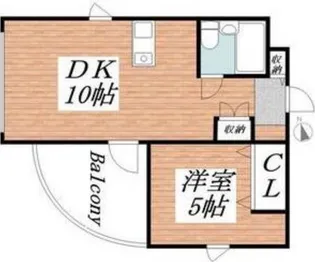 メゾン・ド・リゼット【4階】の間取り