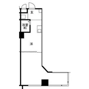 クレドール西明石3【3階】の間取り