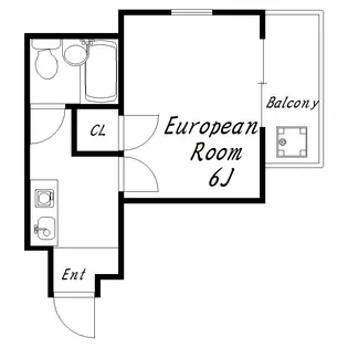 リッツハイツ星陵台【4階】の間取り