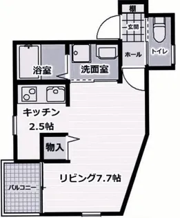エターナルシー大久保【2階】の間取り