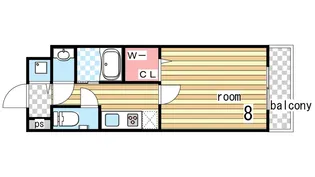 ツルトスコII番館【4階】の間取り