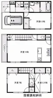 兵庫県神戸市須磨区東町1丁目【一戸建】の間取り