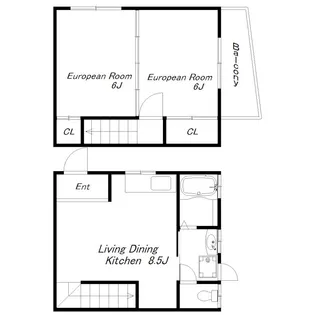 兵庫県神戸市垂水区塩屋町3丁目【一戸建】の間取り