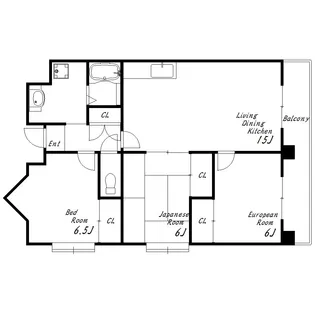 ベラヴィスタ垂水【2階】の間取り