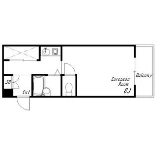 レジデンスアゼリア【4階】の間取り