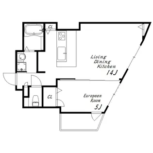 コティ大久保【2階】の間取り