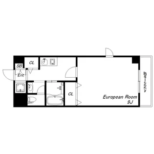 ラッフィナート有瀬【3階】の間取り