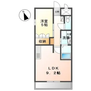 Pine Valley 弐番館【5階】の間取り