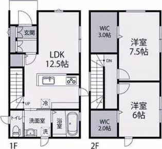 兵庫県明石市大蔵中町【一戸建】の間取り