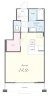 クローバー【1階】の間取り