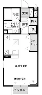 アルコバレーノⅢ【1階】の間取り