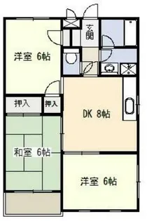 今田マンション【3階】の間取り