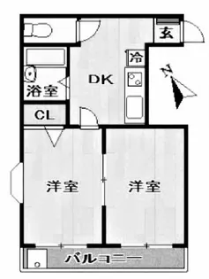 オーナーズマンション西明石【4階】の間取り