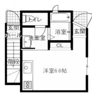 サウスヒルズII【1階】の間取り