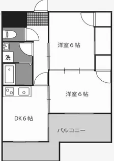 グランドメゾン大津和【2階】の間取り