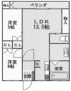 コーポ光【3階】の間取り
