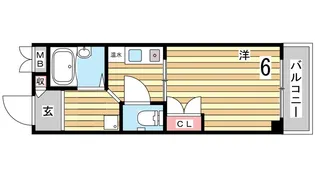 パンブロスV【2階】の間取り