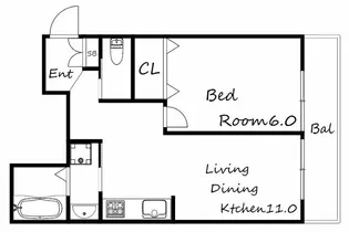 アーバンコート垂水【3階】の間取り
