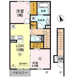 プレミール・カーサ【2階】の間取り