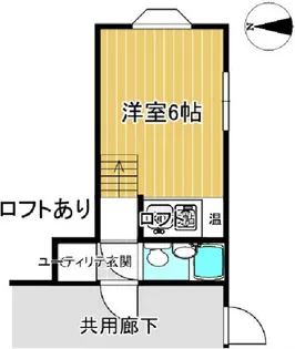 ラッフィナート磯馴【5階】の間取り