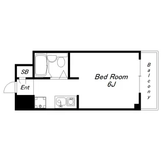 ヴィップハイツ【5階】の間取り