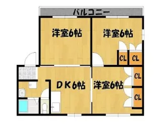 ウエストアイルⅠ【1階】の間取り