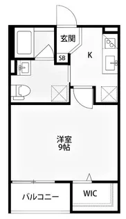 ASSO 西明石【3階】の間取り