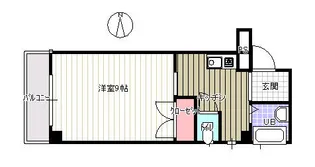 サンライズ明石【5階】の間取り