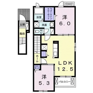 メゾンM・KI【2階】の間取り