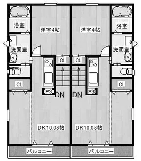 パークイーストⅣ【2階】の間取り