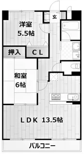 オークヒルズ山口【1階】の間取り