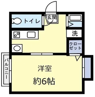 コンフォート須磨【1階】の間取り