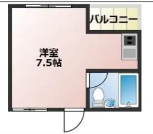パレス星陵台【4階】の間取り