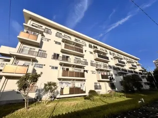 明舞第6団地14号棟【2階】の外観