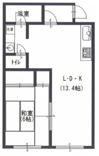 よしかわビル【3階】の間取り