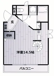 ベルパティオⅠ【2階】の間取り