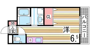 Kコーポ【2階】の間取り