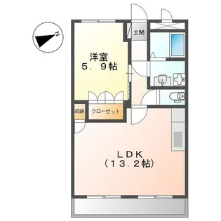 アーバン・ヒルズ【2階】の間取り