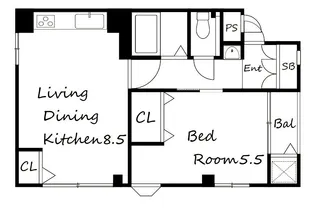 MIRAVAL垂水【3階】の間取り