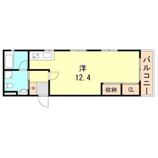 ワコーレヴィータ須磨浦通【2階】の間取り