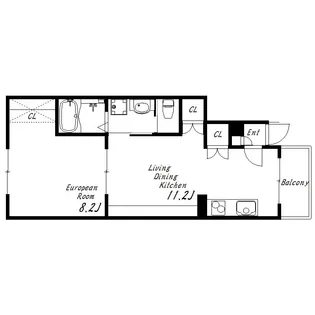 イムヌ・ア・ラムール垂水【1階】の間取り