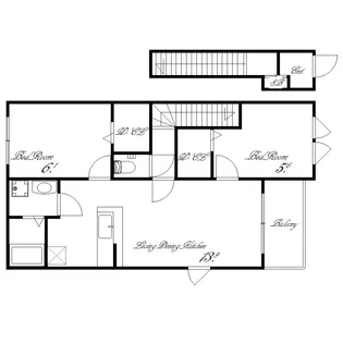 ルマージュ神戸5番館【2階】の間取り
