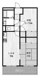 ラフェスタ二見【1階】の間取り