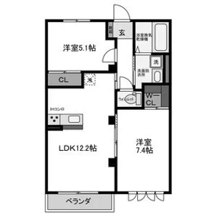 benir maison okubo【2階】の間取り