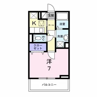 アステリア【2階】の間取り