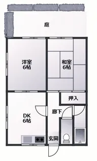 メゾン・ド・Hana【1階】の間取り
