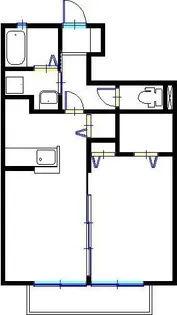 サニーヒル【1階】の間取り